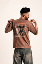 "Red Bull Racing" Premium Acid Wash Oversized Tee - ChocolateUrbanFaad