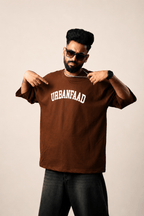 UrbanFaad "Classic Heavy" Oversized T-Shirt - Mocha BrownUrbanFaad