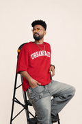 UrbanFaad "Classic Heavy" Oversized T-Shirt - RedUrbanFaad