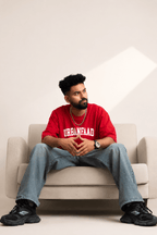 UrbanFaad "Classic Heavy" Oversized T-Shirt - RedUrbanFaad